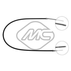 Cable de accionamiento, freno de estacionamiento
