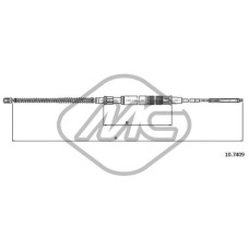 Cable de accionamiento, freno de estacionamiento